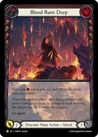Blood Runs Deep - FAB316 (FAB316) [Flesh and Blood Promo Cards]