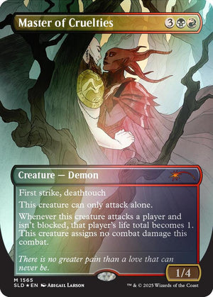 Master of Cruelties (Rainbow Foil) (1565) [Secret Lair Drop]