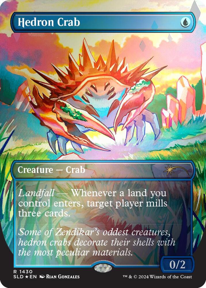 Hedron Crab (Rainbow Foil) (1430) [Secret Lair Drop]