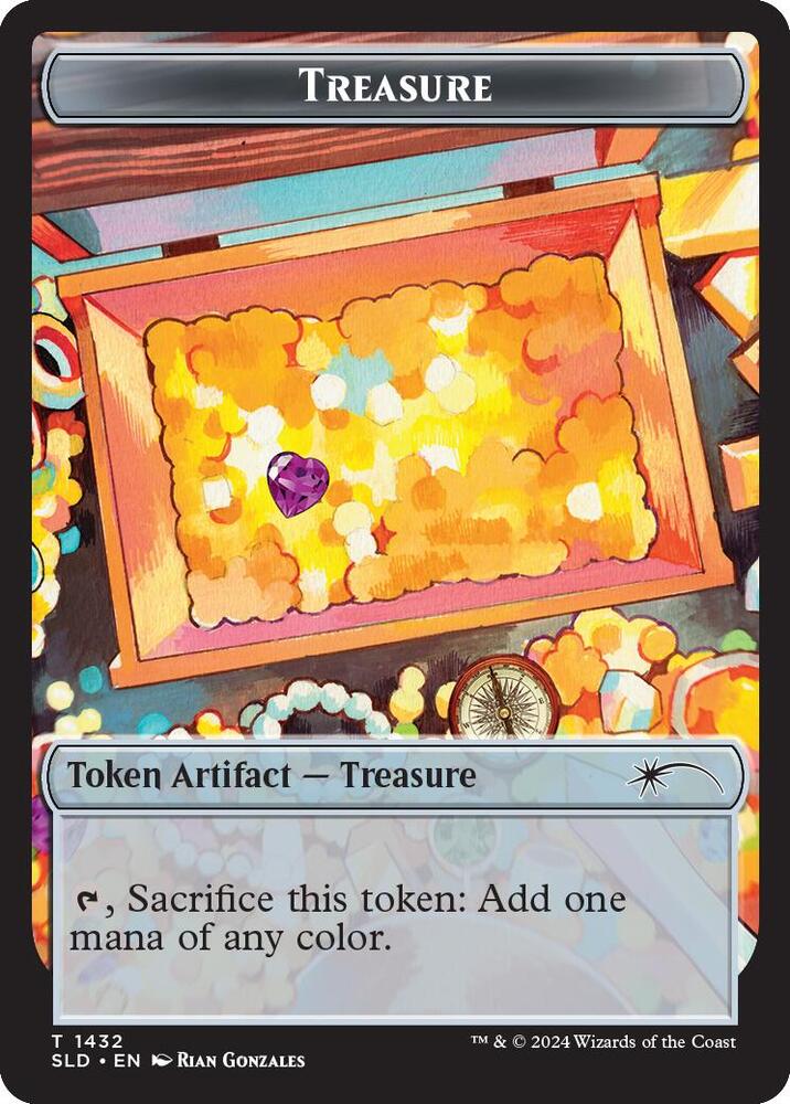 Treasure Token (1432) [Secret Lair Drop]
