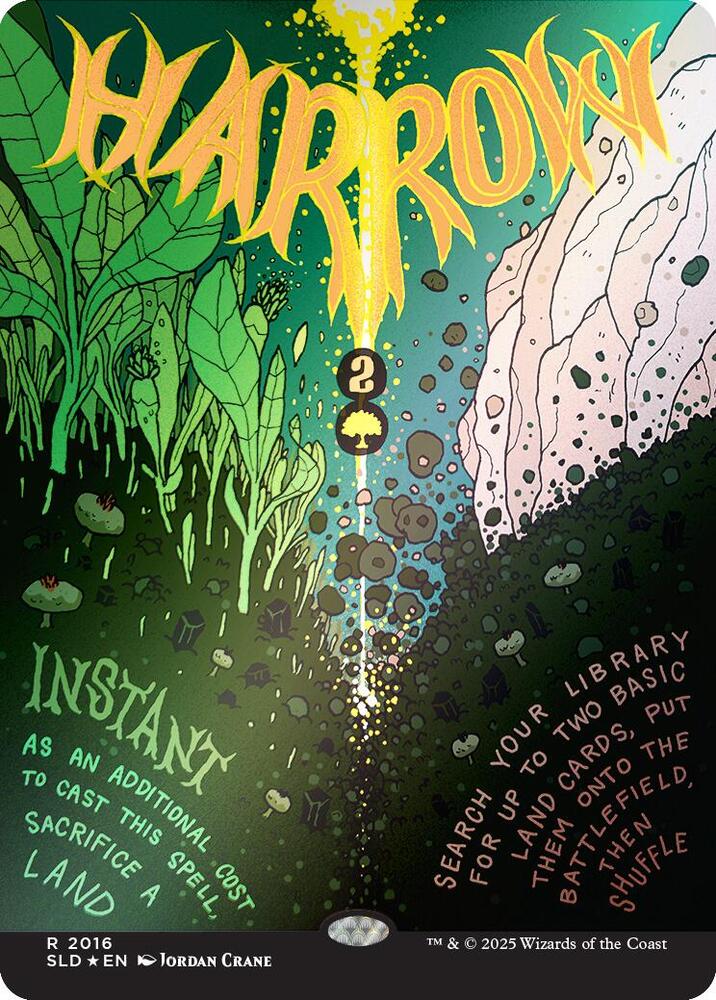 Harrow (Rainbow Foil) (2016) [Secret Lair Drop]