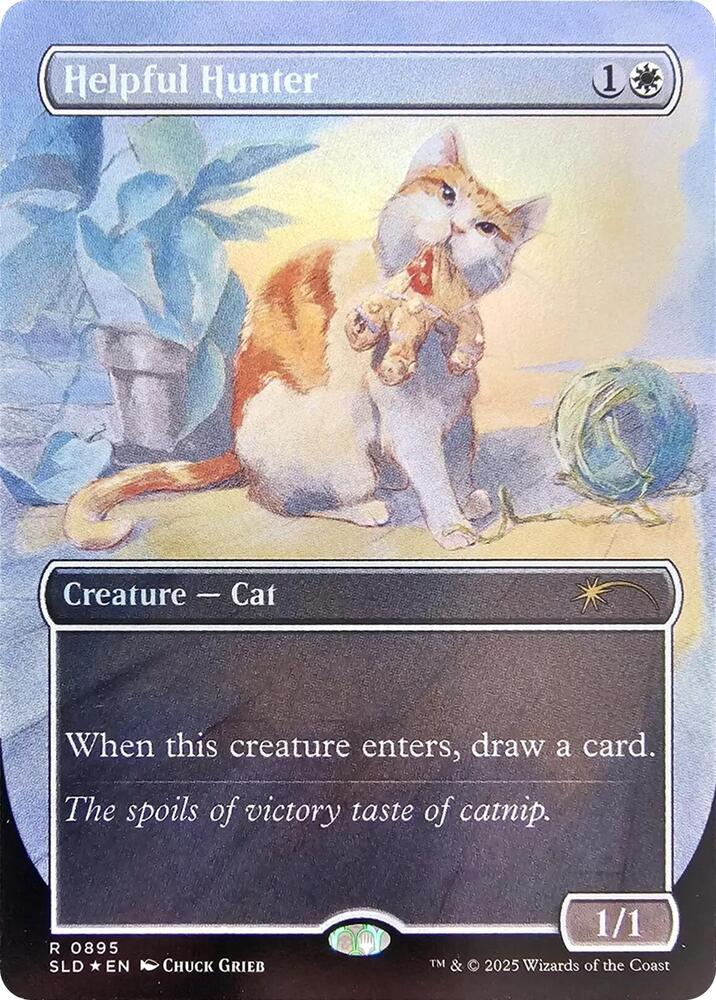 Helpful Hunter (0895) (Rainbow Foil) [Secret Lair Drop]