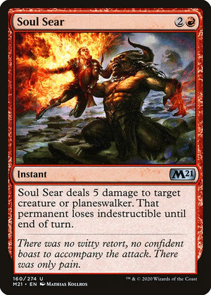 Soul Sear (160) [Core Set 2021]