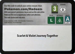 Code Card - Journey Together Booster Pack [SV09 Journey Together]