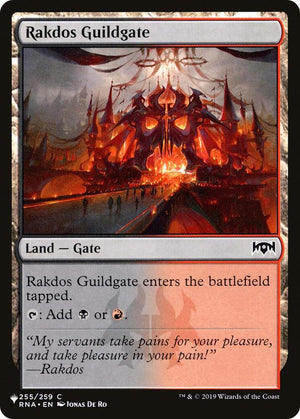 Rakdos Guildgate (255) (255/259) [The List]