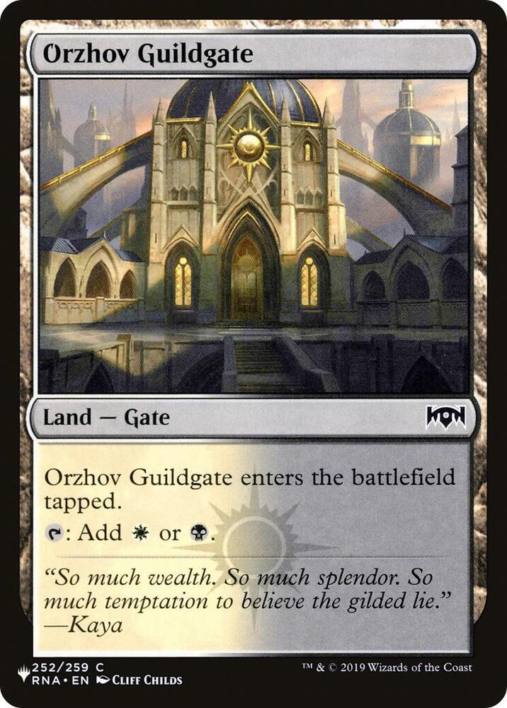 Orzhov Guildgate (252) (252/259) [The List]