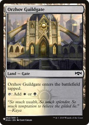 Orzhov Guildgate (252) (252/259) [The List]
