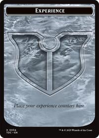 Experience // Treasure Double-Sided Token (34 // 16) [Tarkir: Dragonstorm Commander]