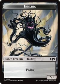 Inkling // Insect (0023) Double-Sided Token (28 // 23) [Tarkir: Dragonstorm Commander]