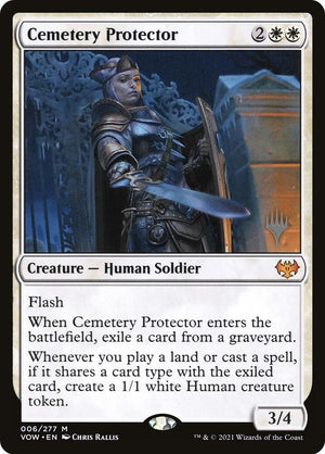 Cemetery Protector (6) [Aetherdrift Promos]
