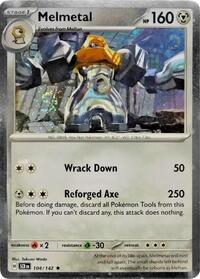 Melmetal - 104/142 (Cosmos Holo) (104/142) [Miscellaneous Cards and Products]