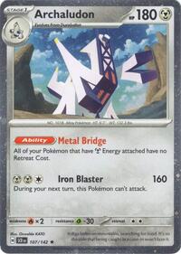 Archaludon - 107/142 (Cosmos Holo) (107/142) [Miscellaneous Cards and Products]