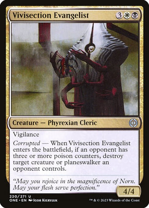 Vivisection Evangelist (220) [Phyrexia: All Will Be One]