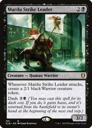 Mardu Strike Leader (761) [Commander Legends: Battle for Baldur's Gate]