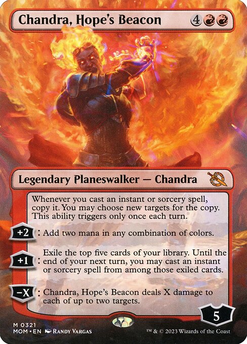 Chandra, Hope's Beacon (321) [March of the Machine] [Borderless]
