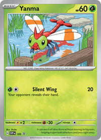 Yanma - 185 (185) [SV Scarlet and Violet Promo Cards]