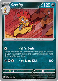 Scrafty - 188 (188) [SV Scarlet and Violet Promo Cards]