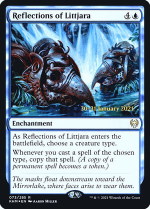 Reflections of Littjara (73s) [Kaldheim Promos]