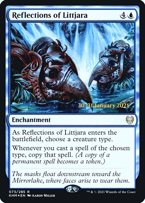 Reflections of Littjara (73s) [Kaldheim Promos]
