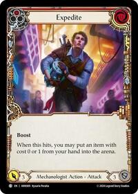Expedite (Red) (AMX009) [Armory Deck Maxx Nitro]