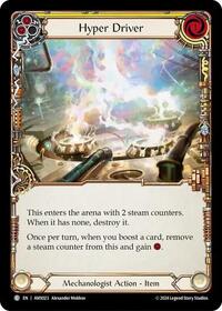 Hyper Driver (Yellow) (AMX023) [Armory Deck Maxx Nitro]