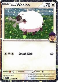 Hop's Wooloo - 135/159 (Cosmos Holo) (135/159) [Miscellaneous Cards and Products]