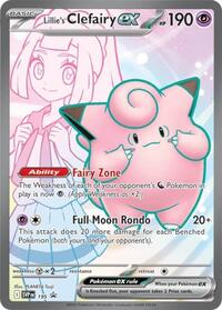 Lillie's Clefairy ex - 195 (195) [SV Scarlet and Violet Promo Cards]