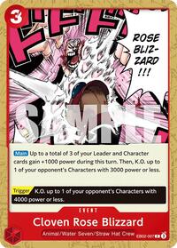 Cloven Rose Blizzard (EB02-007) [Extra Booster: Anime 25th Collection]