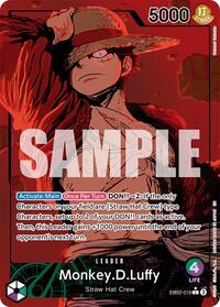 Monkey.D.Luffy (010) (Alternate Art) (EB02-010) [Extra Booster: Anime 25th Collection]