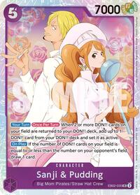 Sanji & Pudding (EB02-035) [Extra Booster: Anime 25th Collection]