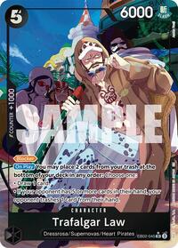 Trafalgar Law (Alternate Art) (EB02-045) [Extra Booster: Anime 25th Collection]