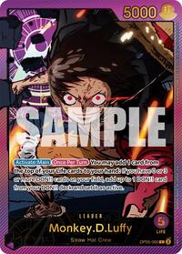 Monkey.D.Luffy (SP) (OP05-060) [Extra Booster: Anime 25th Collection]