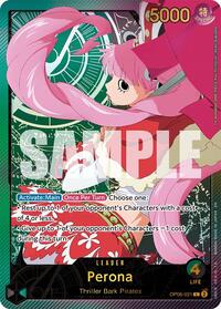 Perona (SP) (OP06-021) [Extra Booster: Anime 25th Collection]