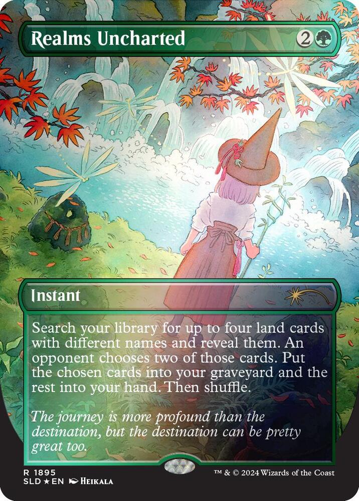 Realms Uncharted (Rainbow Foil) (1895) [Secret Lair Drop]