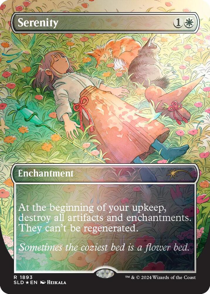 Serenity (Rainbow Foil) (1893) [Secret Lair Drop]