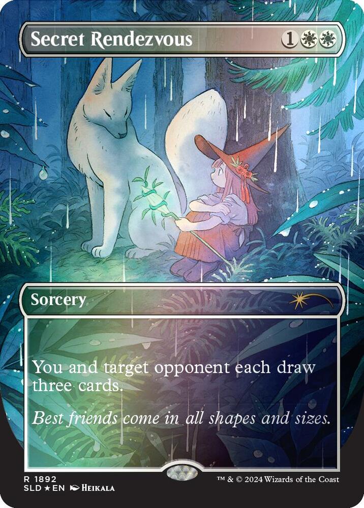 Secret Rendezvous (Rainbow Foil) (1892) [Secret Lair Drop]