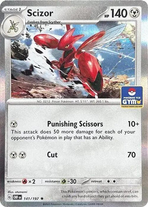 Scizor - 141/197 (Pokemon Gym Promo) [Miscellaneous Cards and Products]