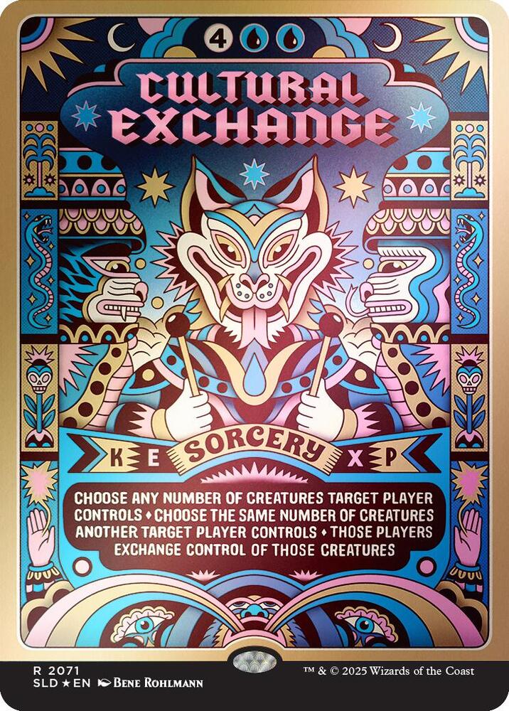 Cultural Exchange (Rainbow Foil) (2071) [Secret Lair Drop]