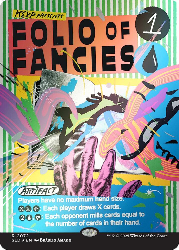 Folio of Fancies (Rainbow Foil) (2072) [Secret Lair Drop]