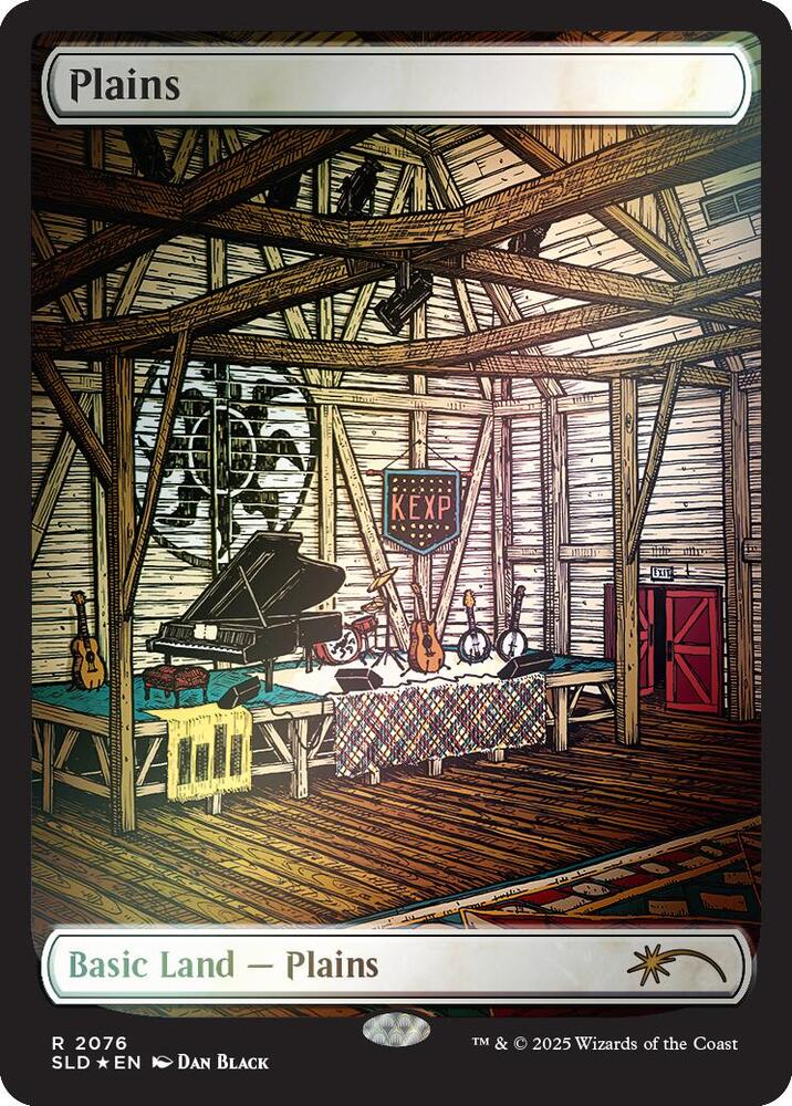Plains (2076) (Rainbow Foil) [Secret Lair Drop]