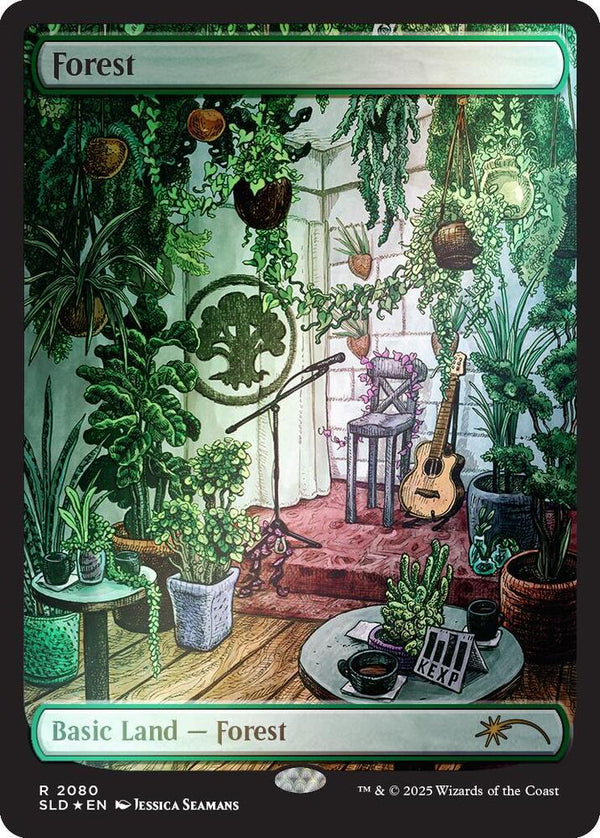 Forest (2080) (Rainbow Foil) [Secret Lair Drop]