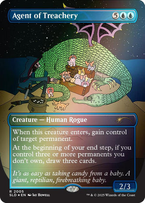 Agent of Treachery (Rainbow Foil) (2005) [Secret Lair Drop]