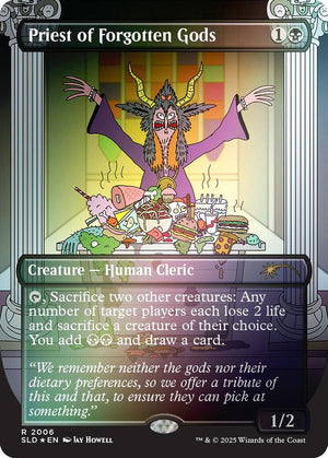 Priest of Forgotten Gods (Rainbow Foil) (2006) [Secret Lair Drop]
