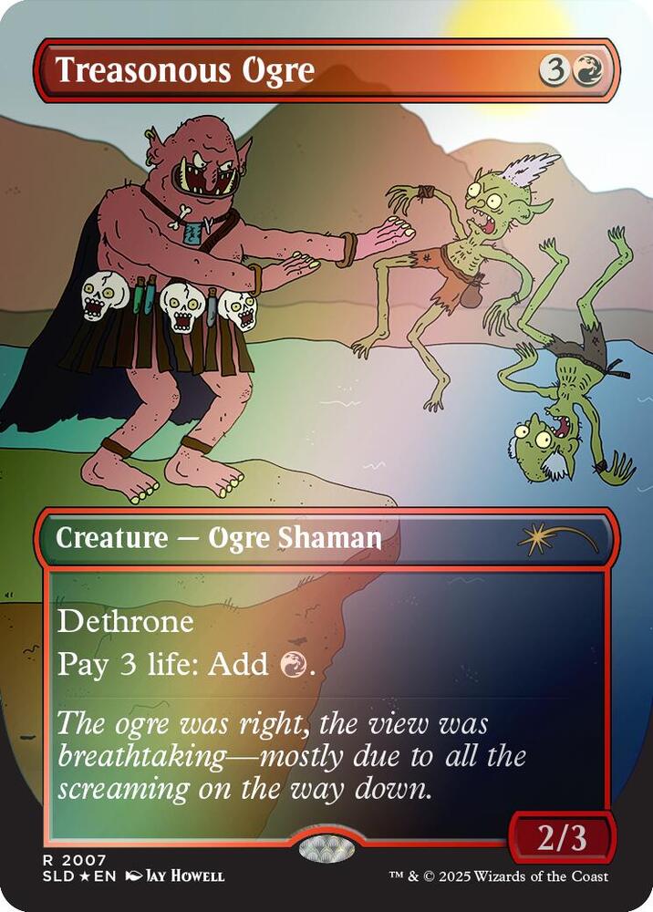 Treasonous Ogre (Rainbow Foil) (2007) [Secret Lair Drop]