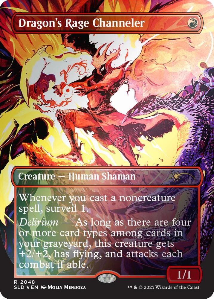 Dragon's Rage Channeler (2048) (Rainbow Foil) [Secret Lair Drop]