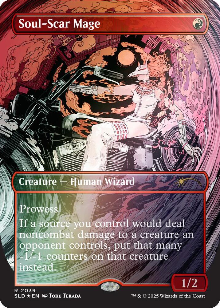 Soul-Scar Mage (2039) (Rainbow Foil) [Secret Lair Drop]