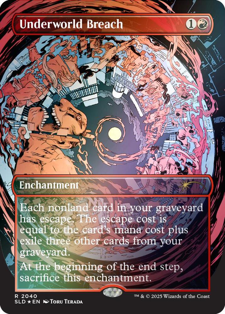 Underworld Breach (2040) (Rainbow Foil) [Secret Lair Drop]