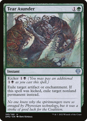 Tear Asunder (183) [Dominaria United]