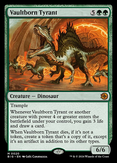 Vaultborn Tyrant (20) [The Big Score]