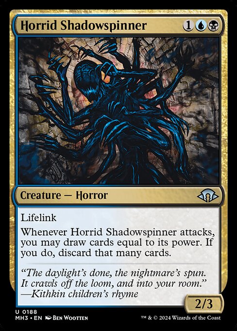 Horrid Shadowspinner (188) [Modern Horizons 3]